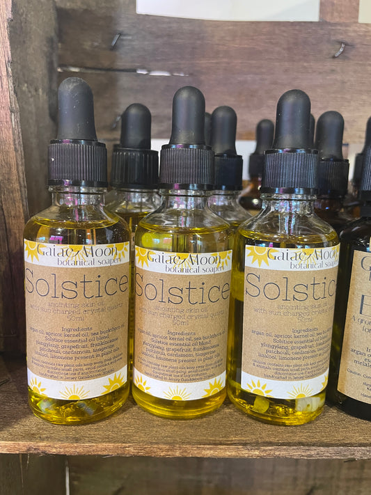 Botanical Infusions - Solstice oil - Crystal Infused